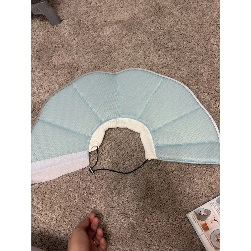 Dog Cone Collar, XL, Light Blue